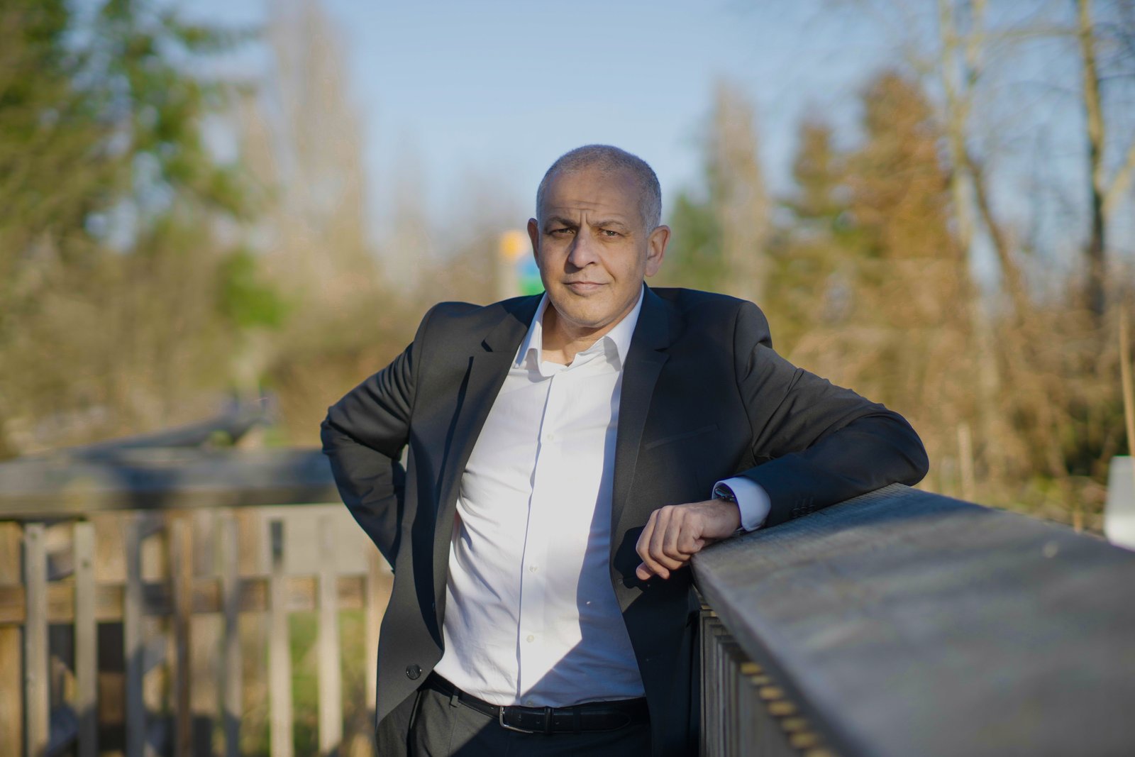 Aiman El-Ramly with Canadian Flag
